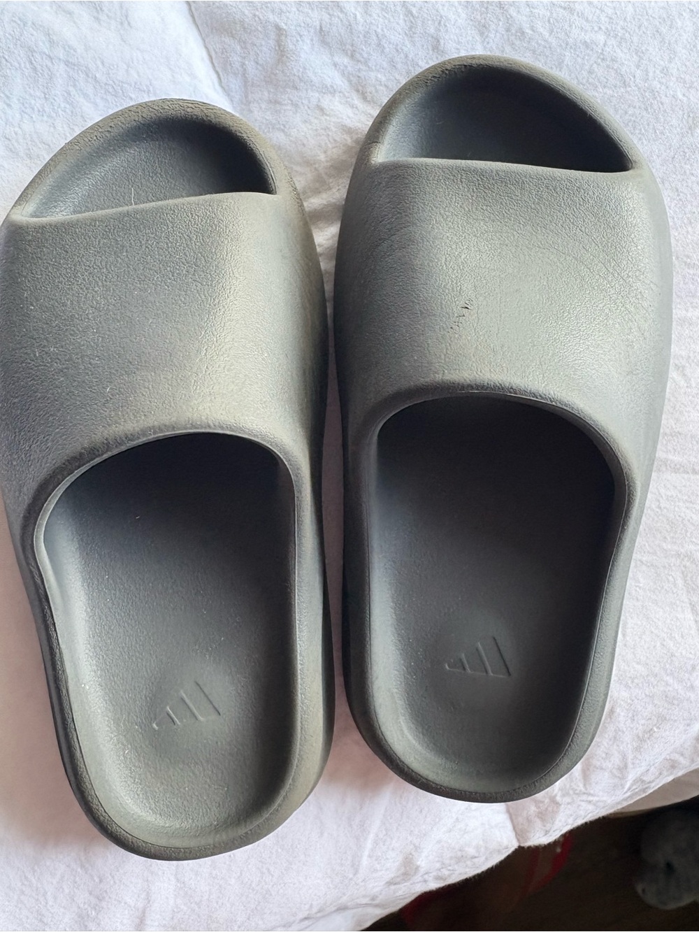 Grey Boys Yeezy Slide Sandals - Comfortable Foam Slip-Ons